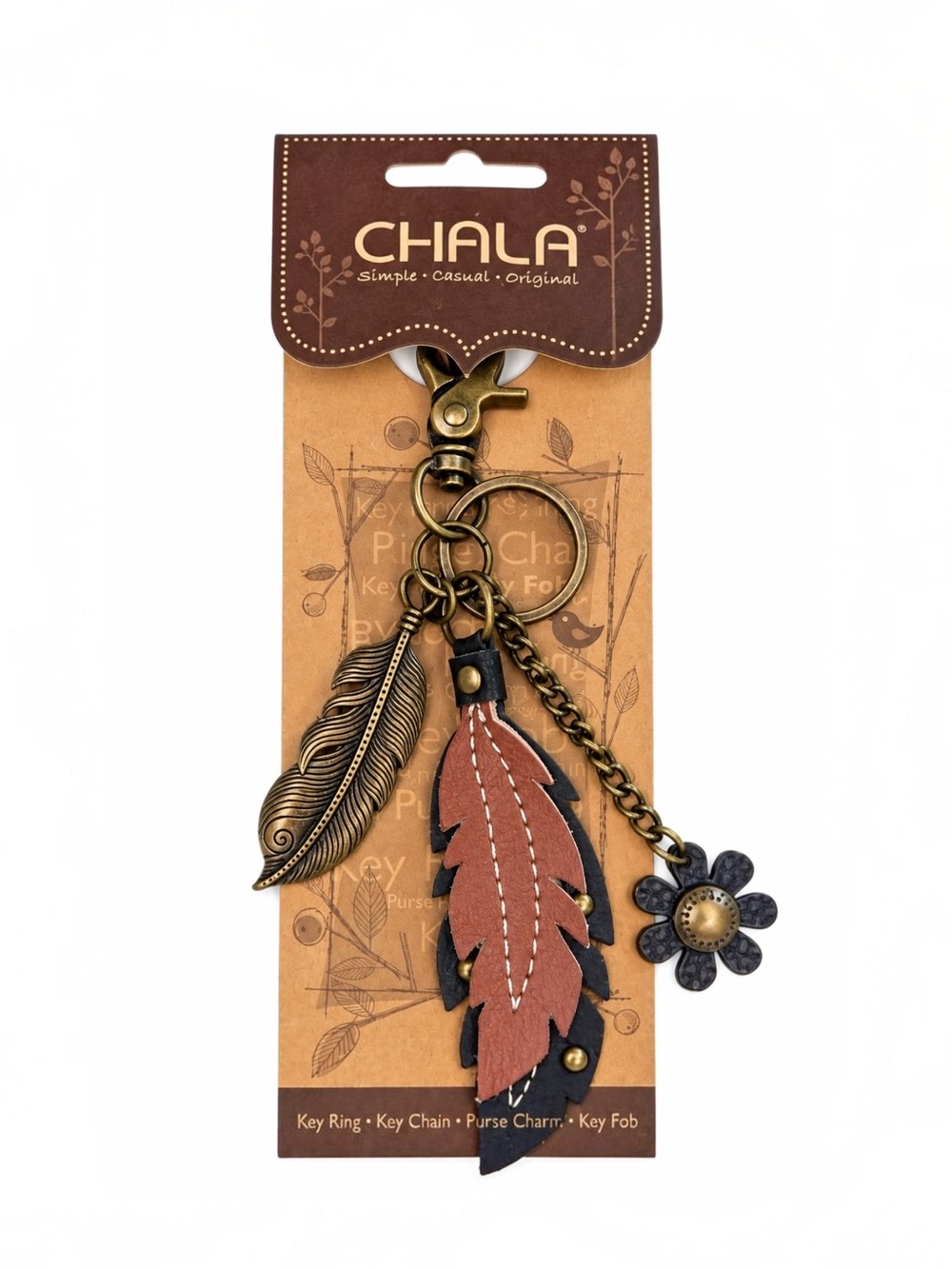 COMING SOON
Chala Feather Keychain/Bag Charm